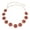 Fuchsia, variant on Circle Stone Beaded Concho Gold Chain Belt Adjustable (Women)