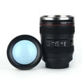 thumbnail image 4 of Niovtt Reusable 350 ML Camera Lens Coffee Mug Steel Insulated Travel Mug (Black), 4 of 8
