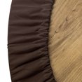 thumbnail image 4 of Ambesonne Ombre Fitted Round Tablecloth, Muddy Nature Themed Art, 40"- 44" Diameter, Brown, 4 of 4