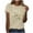 Beige, variant on Lumivie Women'S Tops Dressy Casual Sexy Tshirts Shirts For Women Graphic Beach Women Blouses Dressy For Party V Neck T Shirts For Women Plus Size