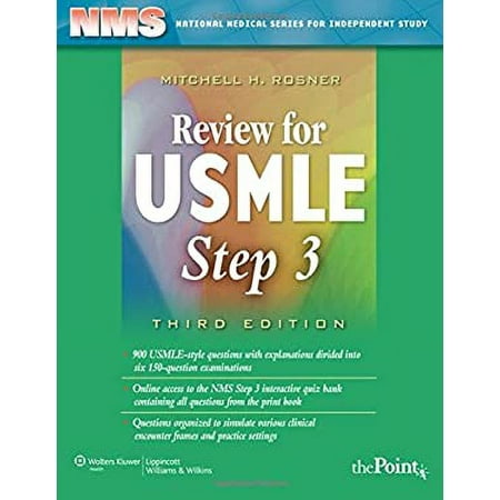 Pre-Owned NMS Review for USMLE Step 3 (Paperback) by Mitchell H Rosner