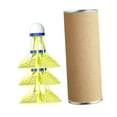 thumbnail image 3 of Siruishop Volant de Badminton Résistant au Vent Professionnel pour Accessoires de Gymnase Jaune 3 Pcs, 3 of 8