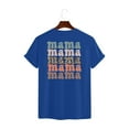 thumbnail image 3 of MAMA Shirts Women's Summer Basic T-Shirt Letter Print Crewneck Short Sleeve Gift Tops Cute Graphic Tees for Mommy, 3 of 5