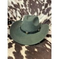thumbnail image 3 of Twister Dakota Crushable Chestnut Brown Wool Cowboy Hat 7211057, 3 of 5