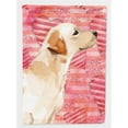 thumbnail image 1 of Carolines Treasures BB9493GF Yellow Labrador No.2 Love Flag Garden Size, 1 of 3