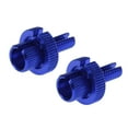 thumbnail image 1 of Tornillos ajustadores de palanca de freno de motocicleta Unique Bargains M8 Tornillos ajustadores de freno Unique Bargains Azul 2 Pcs, 1 of 6