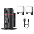 thumbnail image 2 of 360° Gimbal Stabilizer Desktop AI Automatic Tracking Gimbal with +Fill Light for Smartphone Stabilizer, 2 of 8