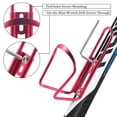 thumbnail image 4 of DUNCHATY Bicycle Water Cup Holder – Universal PC Plastic Bike Bottle Cage for Mountain Bikes, Road Cycling, Cruiser – Lightweight Drink Rack Cycling Accessories, Red, 4 of 8