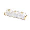 thumbnail image 5 of Esquirla Appetizer Tray,,Dried Fruit Tray Lid,,Snack Tray,Snack Serving Tray for Fruit Dining Room,Party,Wedding,Kitchen Transparent, 5 of 8