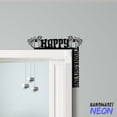 thumbnail image 2 of Handmadetneonsign Happy Thanksgiving Door Corner Sign, Pumpkin Metal Door Topper, Door Decor 045464, 2 of 3