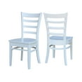 thumbnail image 6 of International Concepts Emily Side Dining Chair in White (Set of 2), 6 of 10