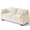 Beige-71''Loveseat, variant on Loveseat Sofa, Lofka 74.8" Cloud Couch for Living Room with Deep Seat, Corduroy for Small Space, Dark Gray