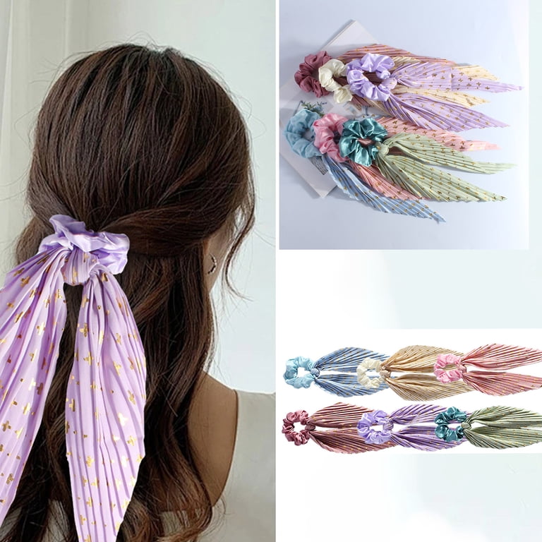 Satin Scrunchies No Tugging No Snag Cute Hair Accessories for Women Girls Amazon.com : Scrunchies Hair Ties Scrunchy for Women Girls  main image 4