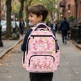 thumbnail image 4 of HUIACONG Ice Cream Axolotl Backpack for Kids Teens Age 6-18, Cute Cartoon Print School Bag, Ergonomic Adjustable Straps Lightweight Bookbag for School Travel, 4 of 7