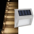 thumbnail image 4 of Material Abs Lámpara de Patio Solar Luces de Escalera Al Aire Libre, Luces Solares de Escalones, Pasos de Balcones de Cercas de Pared de Escaleras, 4 of 7