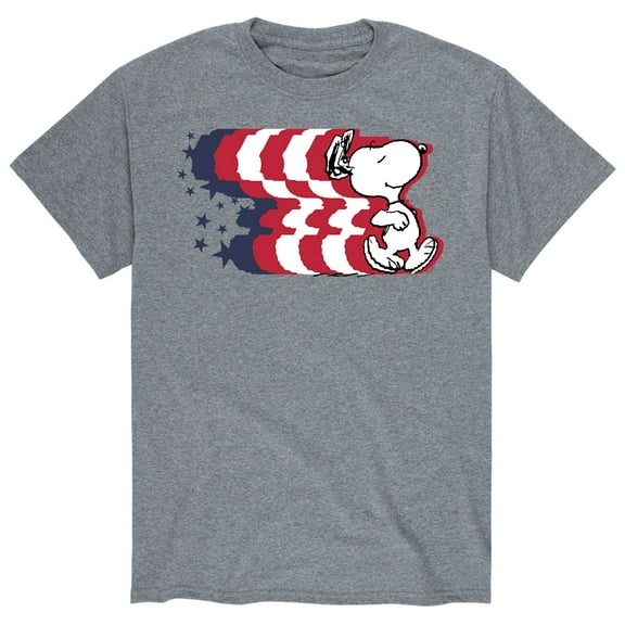 Peanuts - Dancing Americana Snoopy - Men's Short Sleeve Graphic T-Shirt
