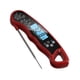 thumbnail image 2 of Termómetro digital plegable para alimentos | Sonda para hornear de cocina a prueba de agua IP67 Meat Grill BBQ | Lectura rápida y precisa | ABS Rojo | Acero inoxidable apto para alimentos | Imán |, 2 of 6