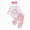 R635-White, variant on NOLDARES Newborn Baby Girl Clothes Set Includes Romper Pants Headband 3Pcs Long Sleeve Fall Winter Flare Outfits,White,9-12 M