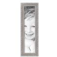 thumbnail image 2 of ArtToFrames 5" x 20" Classic Antique Silver Picture Frame, 5x20 inch Silver Wood Poster Frame (WOM-4926), 3 Pack, 2 of 6