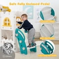 thumbnail image 2 of GVN All-in-1 Toddler Slide with Tunnel and Ladder and Basketball, Indoor Slide for Indoor, Kids, Yellow, 2 of 8