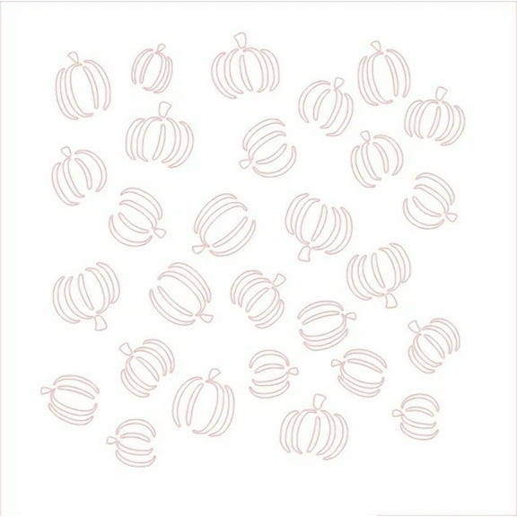 Pumpkins Scattered Stencil