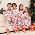 thumbnail image 4 of Ropa de Navidad a juego para la familia, pijamas de Navidad, moda de Año Nuevo, estampado de Papá Noel verde, conjunto para niños y adultos, pijama mameluco para bebé 2024, 4 of 4