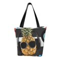 thumbnail image 1 of Balery Pineapple With Black Glasses Bolsa de Hombro con Diseño, Bolsa Grande y Duradera, Bolsa Versátil para Compras, 1 of 6
