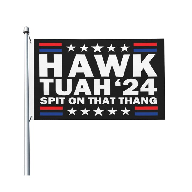 Promotion!90 cm × 150 cm Tuah 24 Spit On That Thang Bandera de jardín Talla única Linda bandera de jardín Talla única Bandera de camping al aire libre de doble cara Talla única Decoración