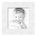 thumbnail image 2 of ArtToFrames 12" x 12" White Shatter Modern Picture Frame, 12x12 inch White Wood Poster Frame (WOM-5270),  Pack, 2 of 7