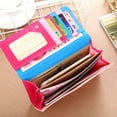 thumbnail image 3 of Long Wallet PU Leather Purses Cartoon long purse Pattern Handbag Girl Ladies Multi Card Slots Cardholder, 3 of 9