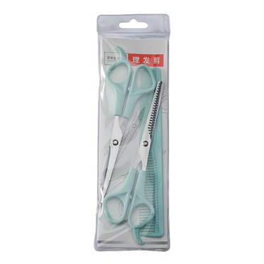 LEHOZIHEQ Hair Cutting Scissors Kit Bangs Cut Flat Cut Comb Hairdressing Set