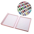 thumbnail image 2 of Modelo de arte de uñas, 120 colores, muestra de uñas con incrustaciones, tarjeta de diseño de práctica, juego de salón de arte de uñas, tarjeta de colores de uñas, 2 of 8