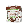 thumbnail image 7 of (2 pack) No Sugar Company Vitality Ready to Drink Nutritional Shake, Chocolate Flavor, 4 Count, 11 fl oz, 7 of 7