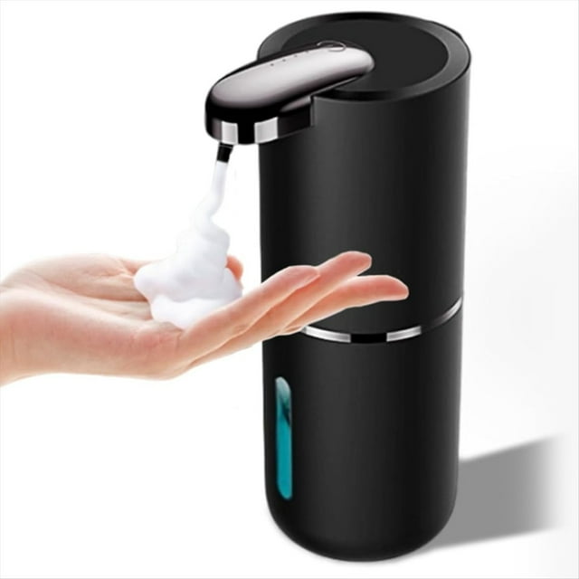 Dispensador Automático de Jabón Líquido Sin Contacto de 380 Ml, Recargable por USB, con Espuma para Baño B