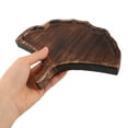 thumbnail image 3 of WORGEOUS Leaf Shaped Tea Tray Wooden Tea Tray for Home Tea Ceremony Decorative Serving Tray Coffee Table Wood Tea Tray for Tea Cups, 3 of 8