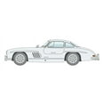thumbnail image 4 of 1/16 Mercedes Benz 300SL Gullwing Car, 4 of 7