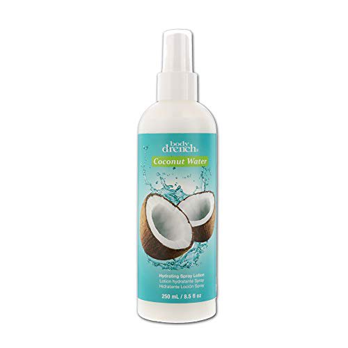 Body Drench Coconut Water Hydrating Spray Lotion for All Skin Types, 8.