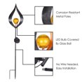thumbnail image 3 of Amdohai Solar LED Simulate Flame Light Lawn Lantern Lamp Waterproof Outdoor Lights, 3 of 9