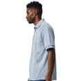 thumbnail image 3 of Gildan Men's Jersey Polo T-Shirt, Sport Grey Size-4XL, Adult Short Sleeve Polo Shirt | Pack-1, S-5XL, 3 of 5