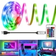 thumbnail image 1 of Tiras de luces LED HOUHUI RGB para retroiluminación LED de TV, 1 of 5