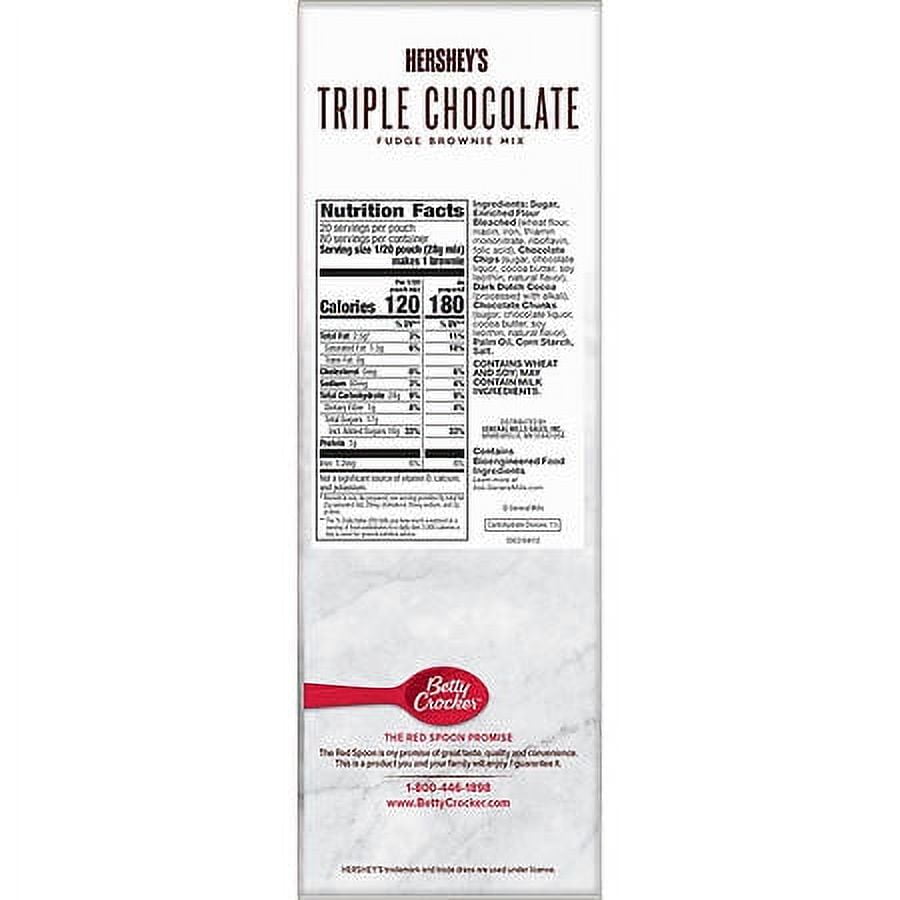 Hershey's Triple Chocolate Brownie Mix (20 oz., 4 pk.)