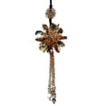 thumbnail image 2 of Flmtop Stylish Flower Beads Pendant Car Interior Decor Rearview Mirror Hanging Ornament, 2 of 7