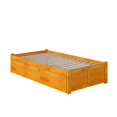 thumbnail image 4 of Atlantic Furniture Concord Twin XL Platform Panel Bed with Trundle in Caramel, 4 of 7