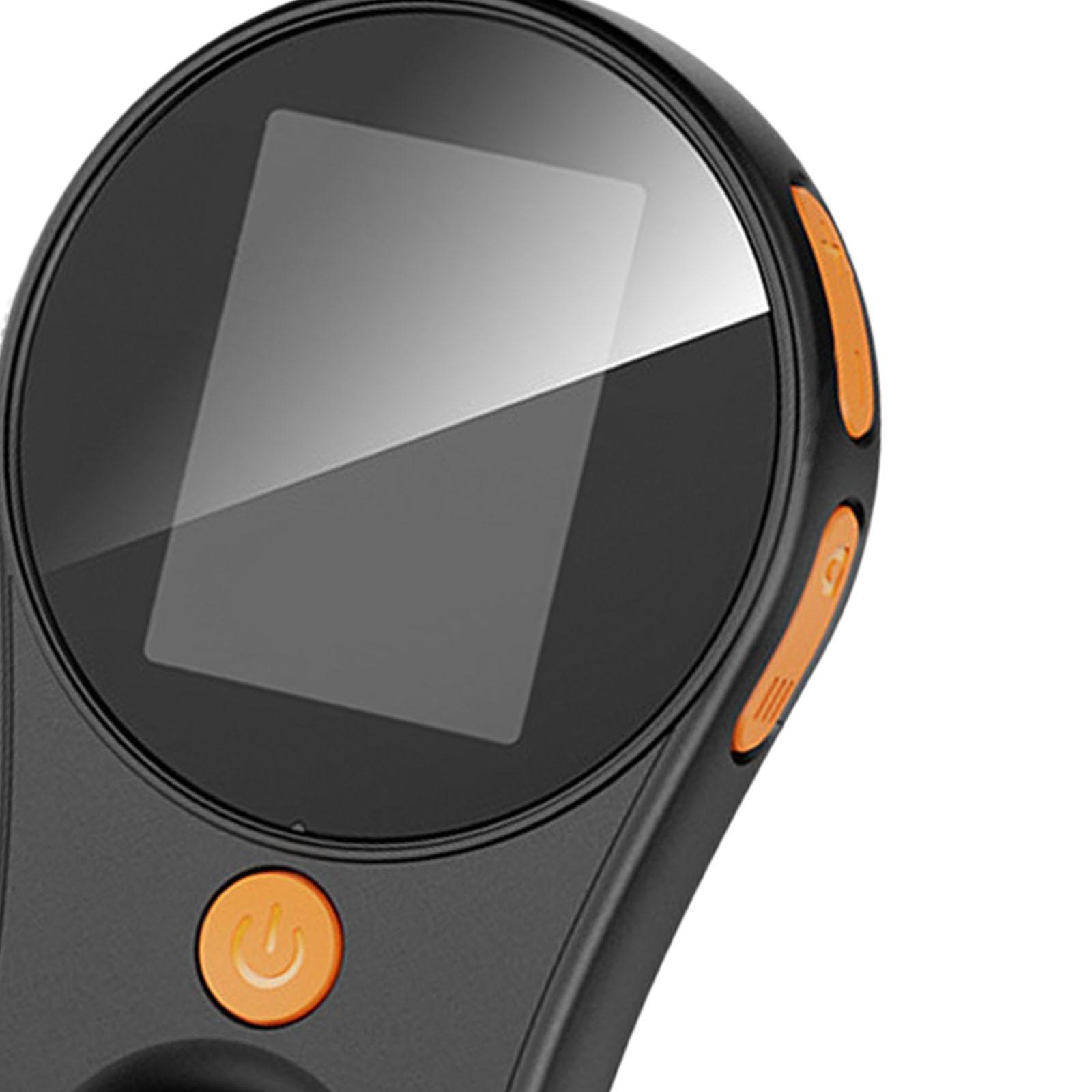 Milageto Digital Magnifying Glass for Reading Seniors Jewellery Evaluating Black