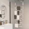 thumbnail image 1 of vidaXL 5-Tier Hanging Laundry Drying Rack Aluminium, 1 of 5