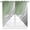 Sage Green Grey, variant on Swag Curtains Valances for Windows, Sage Green Vintage Gradient Short Kitchen Window Curtains Over Sink, Minimalist Modern Stripes Cafe Curtains Panel Set Of 2,Rod Pocket, 45 Inches Length Grey
