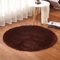 thumbnail image 2 of NK 4X4FT Round Ultra Soft Indoor Morden Rugs Fashion Shaggy carpets Kids Play Mat and Yoga Mat, 2 of 3