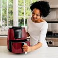 thumbnail image 3 of Ninja, 4-Quart Air Fryer, Red, 1550W, Non-Stick Basket AF100CRD, 3 of 5