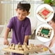 thumbnail image 4 of Juego de mesa de madera, 4 jugadores Shut The Box Juego de dados Matemáticas Tradicional Pub Juego de dados de mesa Viajes 4 jugadores Grandes juegos de mesa familiares Juego divertido de vacaciones Fokelyi LN-1920, 4 of 6
