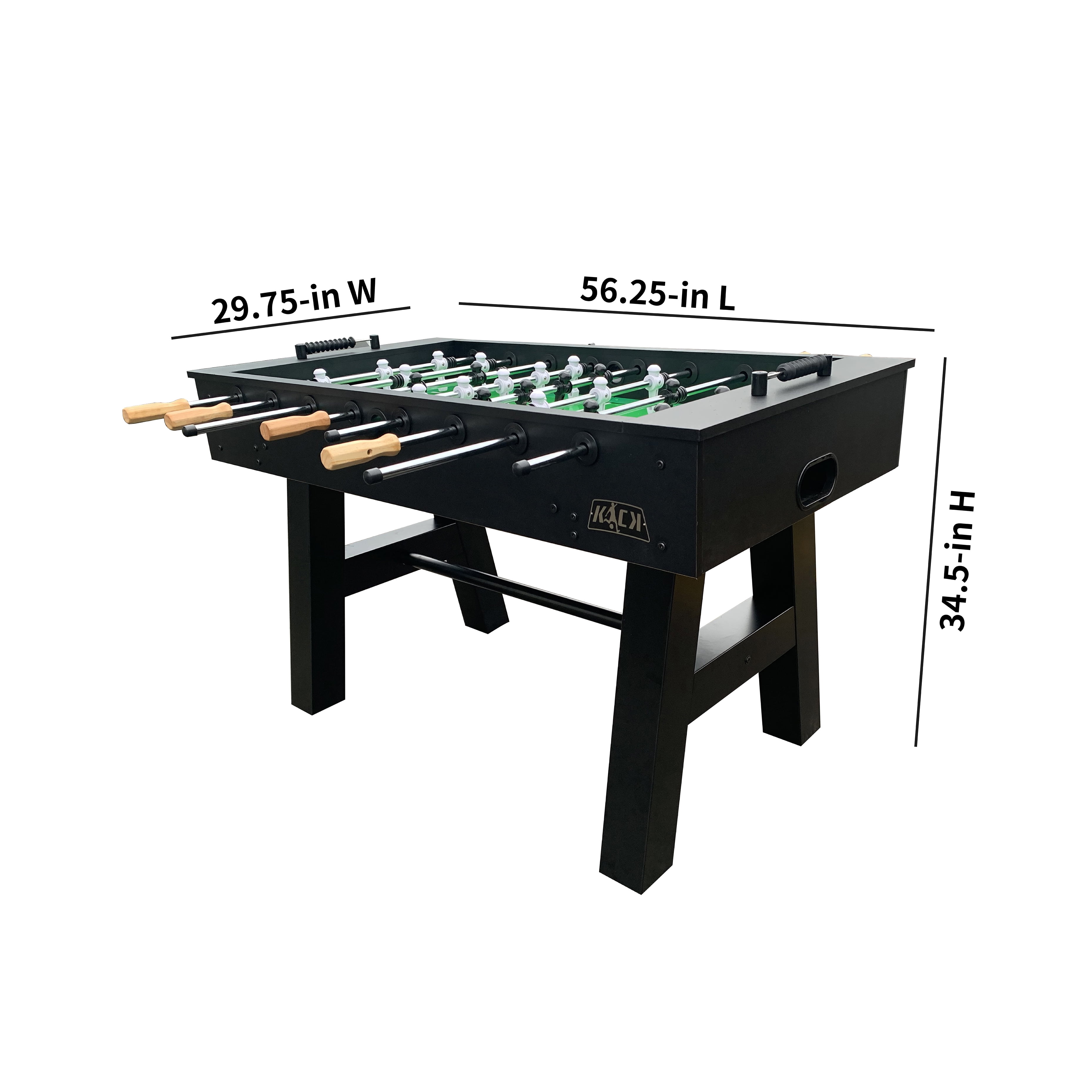 KICK Valkyrie 55″ Foosball Table (Black)